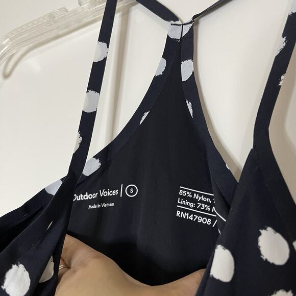 Outdoor Voices the exercise polka dot tennis pickleball dress small - Picture 5 of 7